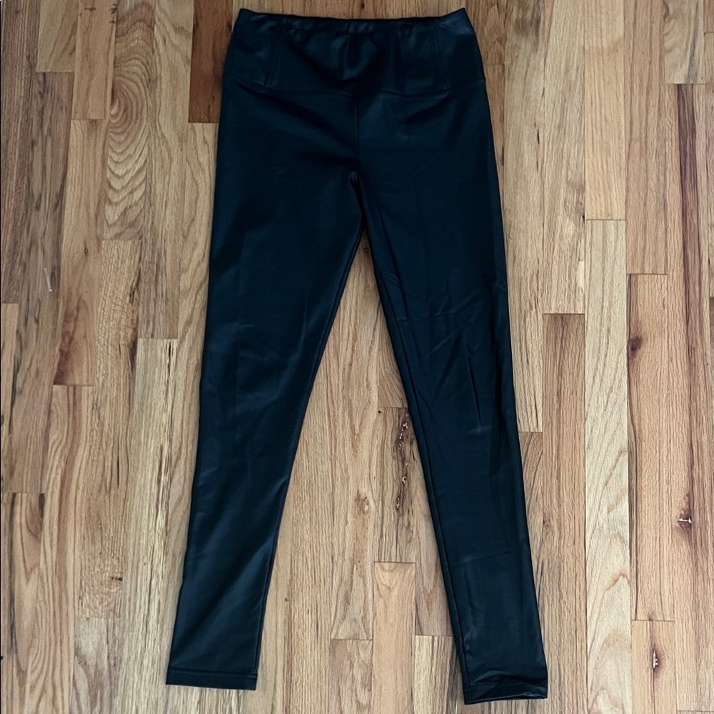 Bagatelle Black Leather Pants